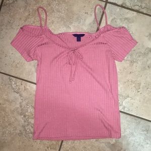 Off the shoulder shirt